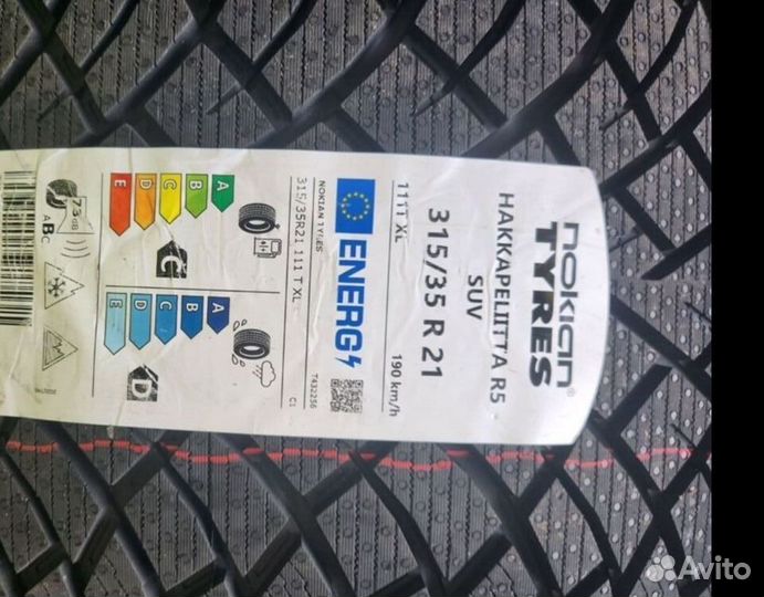 Nokian Tyres Hakkapeliitta R5 SUV 285/40 R21 и 315/35 R21