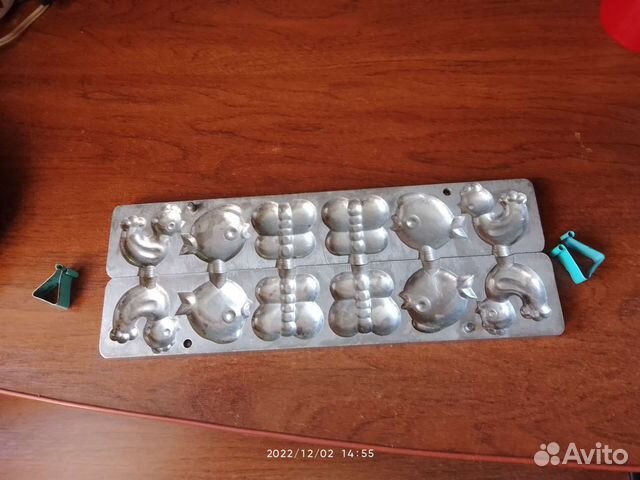 Форма для изготовления леденцов СССР