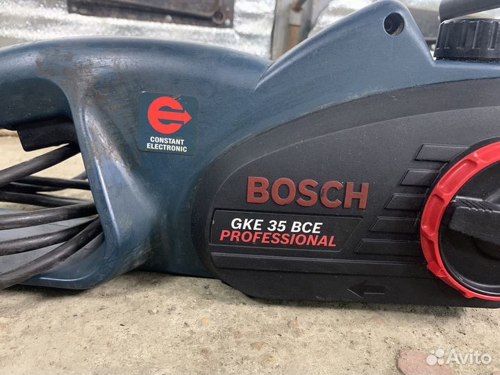 Электропила цепная bosch