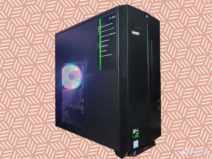 Игр пк i5-8400 GTX1650-4Gb 16Gb SSD480Gb