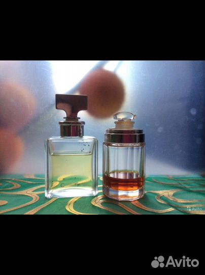 Винтаж и остатки парфюма во флаконах