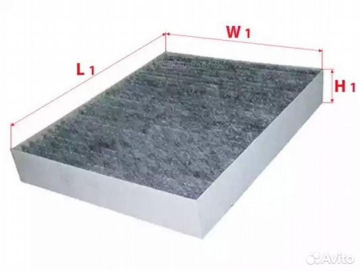 Sakura CAC31090 Фильтр салона угольный