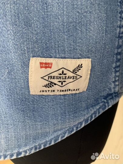 Джинсовая рубашка levis