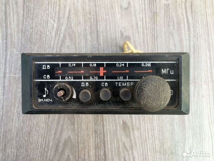 Радиоприёмник Илга-320-Авто, на Ваз 2101, Москвич