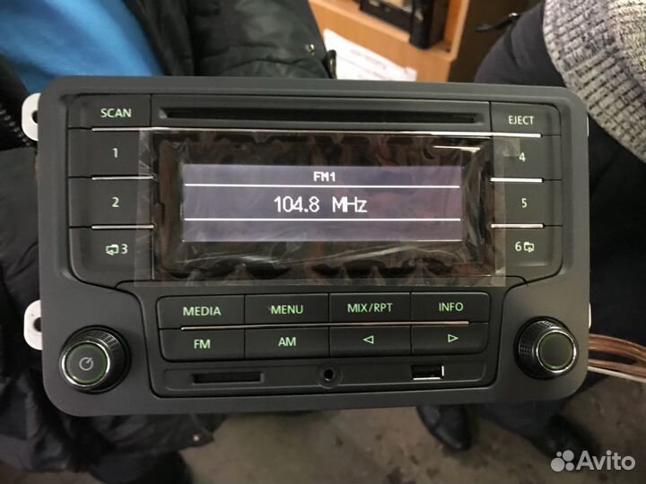 Магнитола Шкода Фабия Skoda Fabia RCD