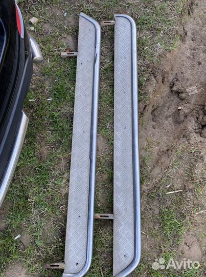 Пороги на Hyundai santa fe 2