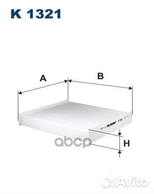 Фильтр салона K1321 Filtron