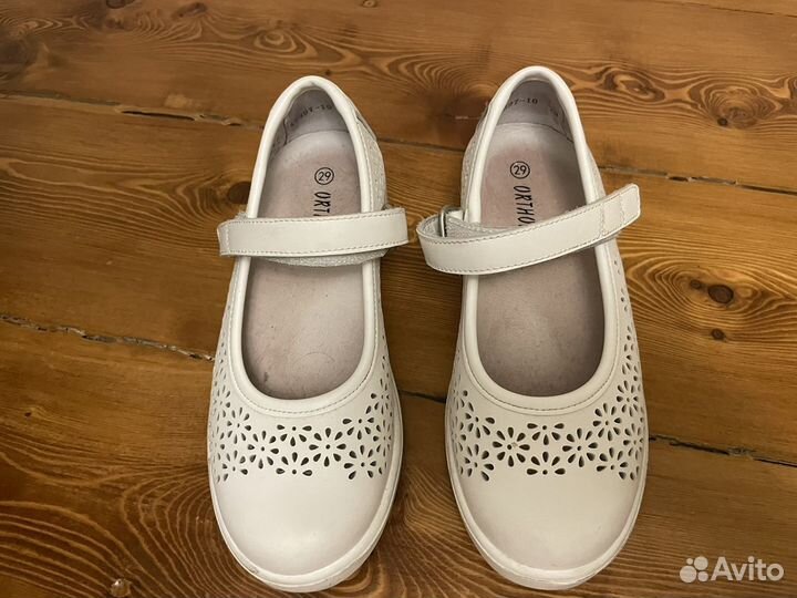 Белые туфли, 29 размер