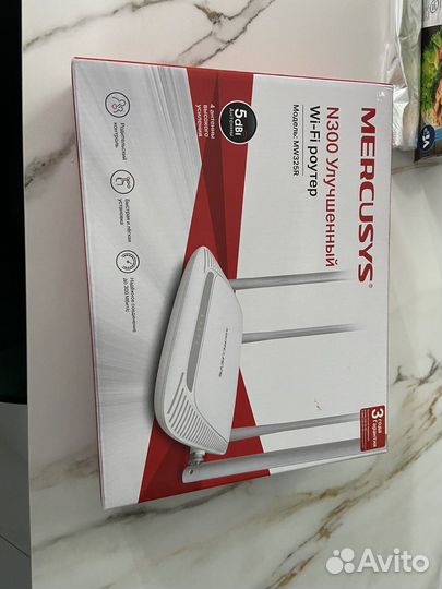 Wifi роутер mercusys n300