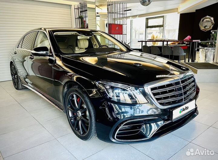 Mercedes-Benz S-класс 4.0 AT, 2017, 105 000 км