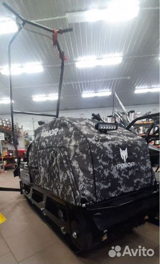 Мотобуксировщик Pomor 500 PRO 15 л.с