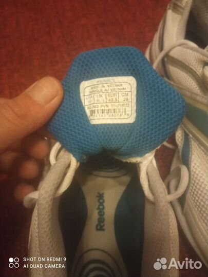 Кроссовки мужские 42 размер reebok