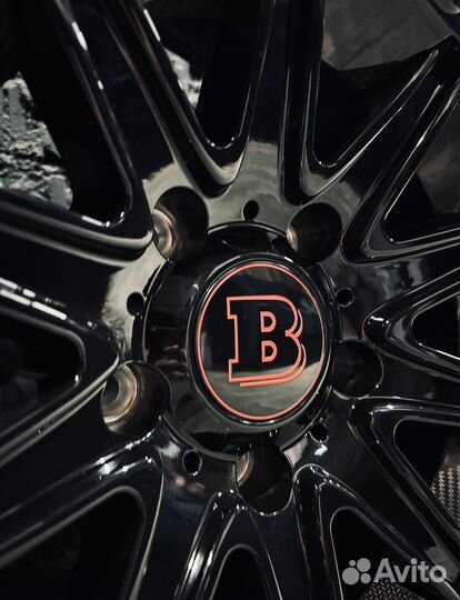 Диски Brabus R22 Monoblock platinum edition