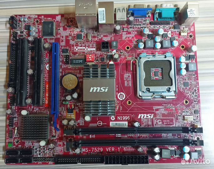 Материнская плата MSI