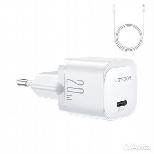 Адаптер Блок питания Joyroom JR-TCF02 Mini PD 20W