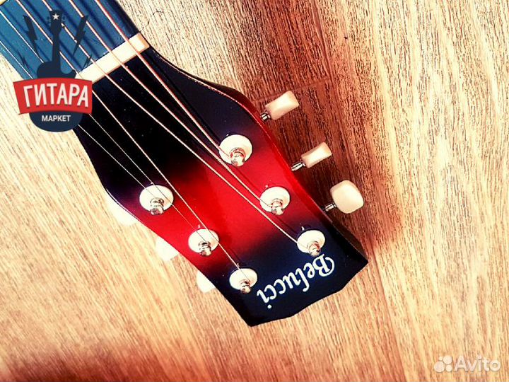 Гитара с анкером Belucci bc 3810 RDS