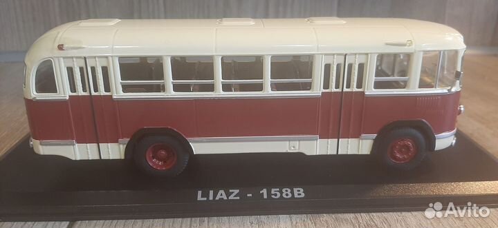 Модель 1/43 автобус Лиаз-158Б Классикбас