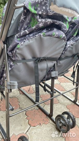 Санки коляска для двойни/близнецов