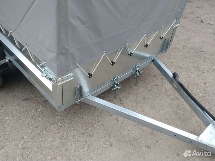 Прицеп легковой 2.05*1.24 с тентом от пфс