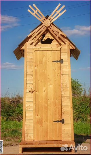 Дачный туалет с установкой ART130
