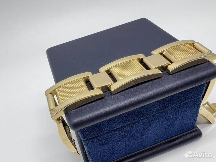 Мужской золотой браслет 585 брикеты золота