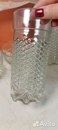 Подарочный набор посуды из стекла Новый