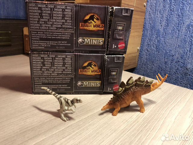 Динозавры Minis Mattel