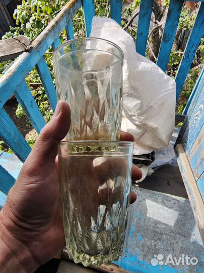 Стакан граненый новый