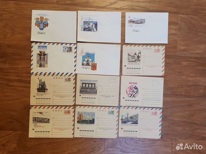 Конверты почтовые СССР 70шт