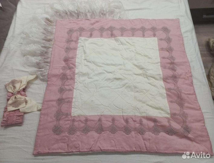 Конверт на выписку для девочки зима