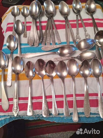 Ложки вилки, ножи СССР