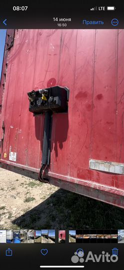 Передняя стенка бортового полуприцепа