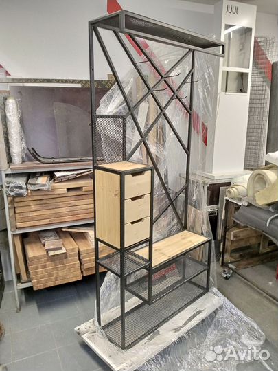 Брутальная мебель стиля