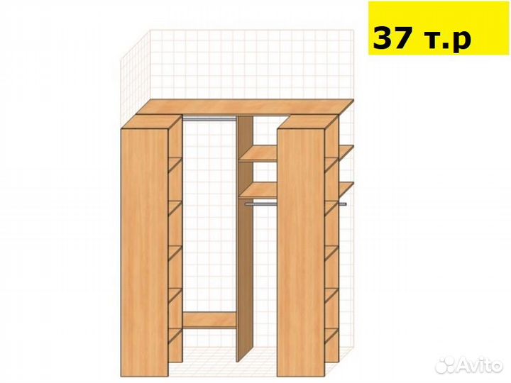 Гардеробные системы на заказ