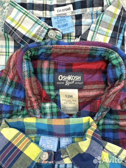 Рубашка боди 68 74 80