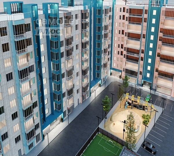 1-к. квартира, 41,1 м², 6/9 эт.