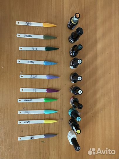 Гель лаки для маникюра