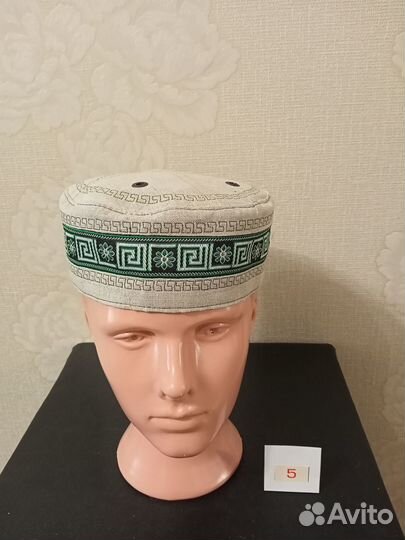 Африканская шапочка куфи, тюбетейка