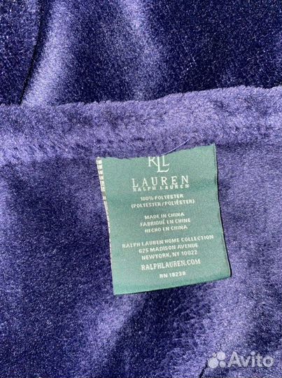 Плед Ralph Lauren велюр