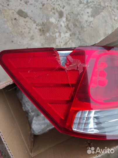 Фонарь внешний левый kia cerato 2