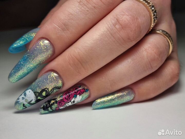 Маникюр гель лак