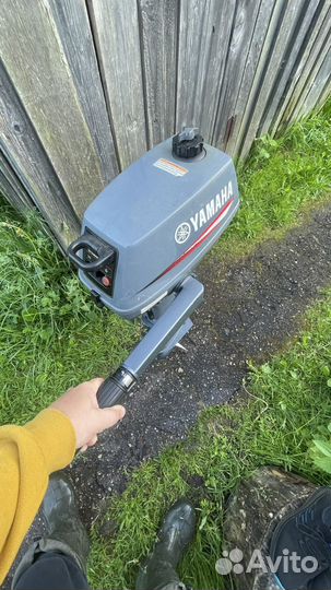 Лодочный мотор yamaha 3 л с 2-х тактный