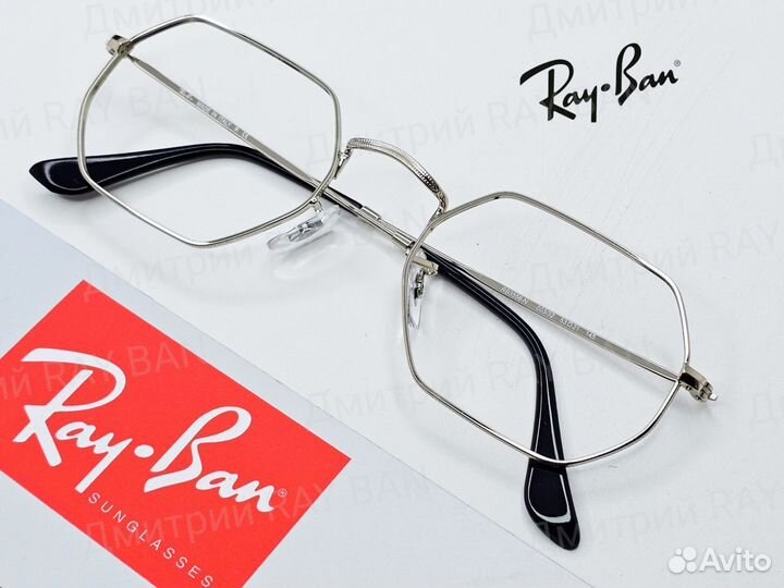 Оправа Ray Ban Octagonal RX 3556 Silver