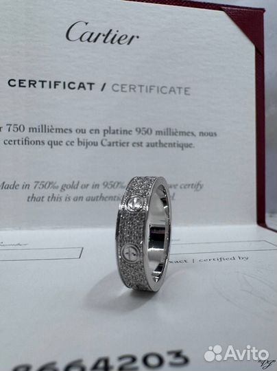 Кольцо Cartier Love