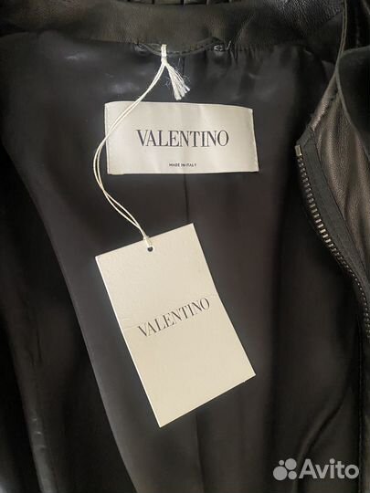 Кожаная куртка Valentino Оригинал