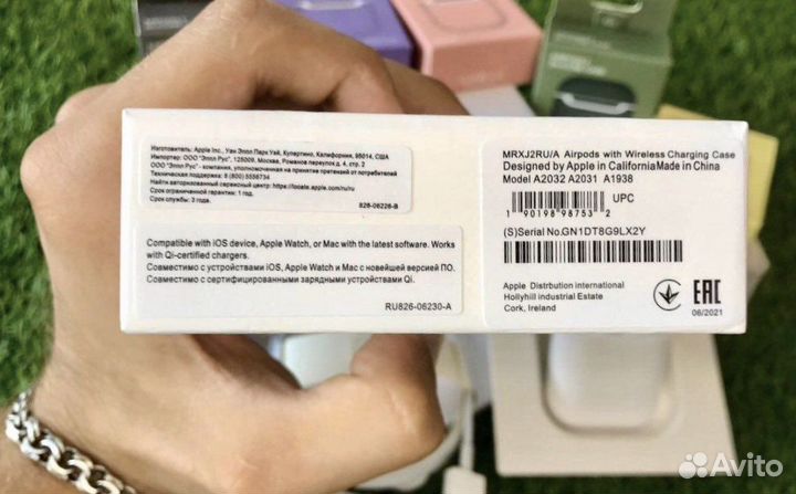 Airpods 2 premium (бесплатная доставка, чехол)