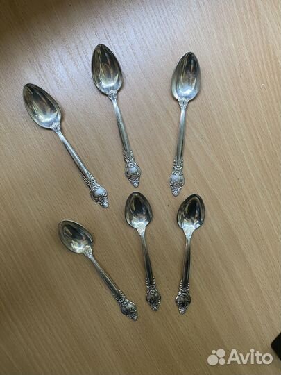 Мельхиоровые ложки кофейные