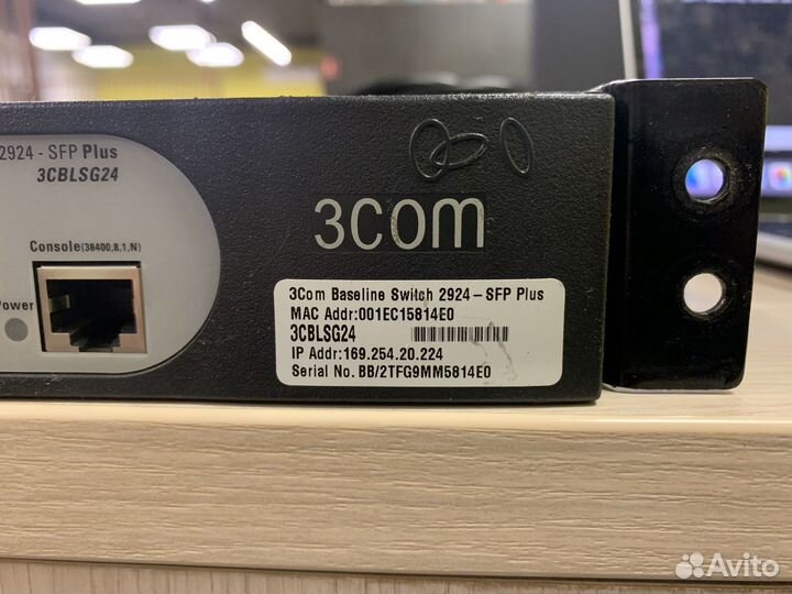 Управляемый свитч 3com 2924 SFP Plus