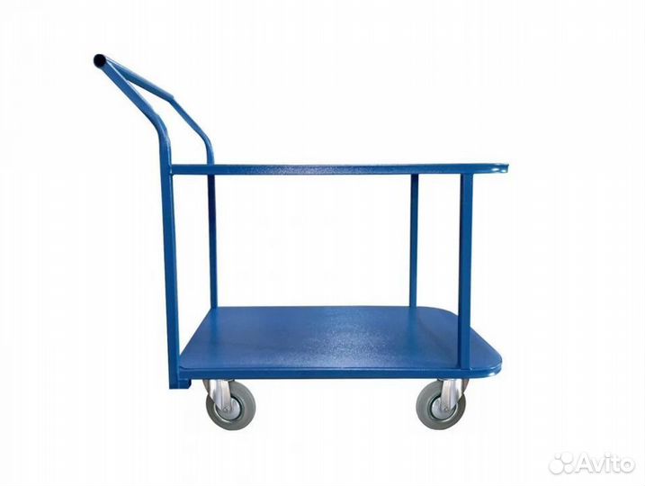 Тележка платформенная TOR тп-1Я (500х800) 2х-ярусная (160мм)