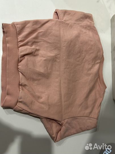 Кофта с начесом 80-86